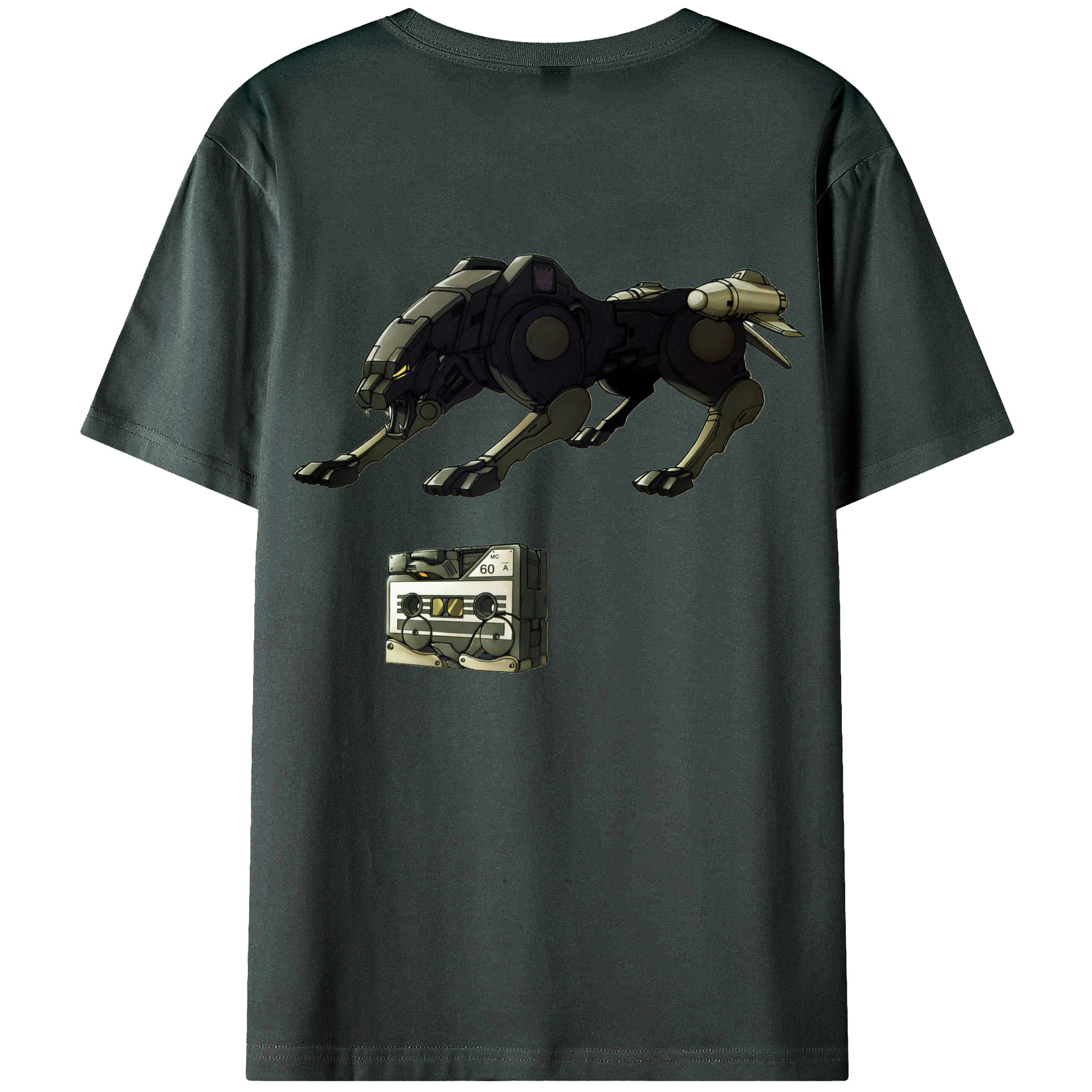 （画像用）  綿100％ メンズ半袖Tシャツ（バックプリント） 通気性
